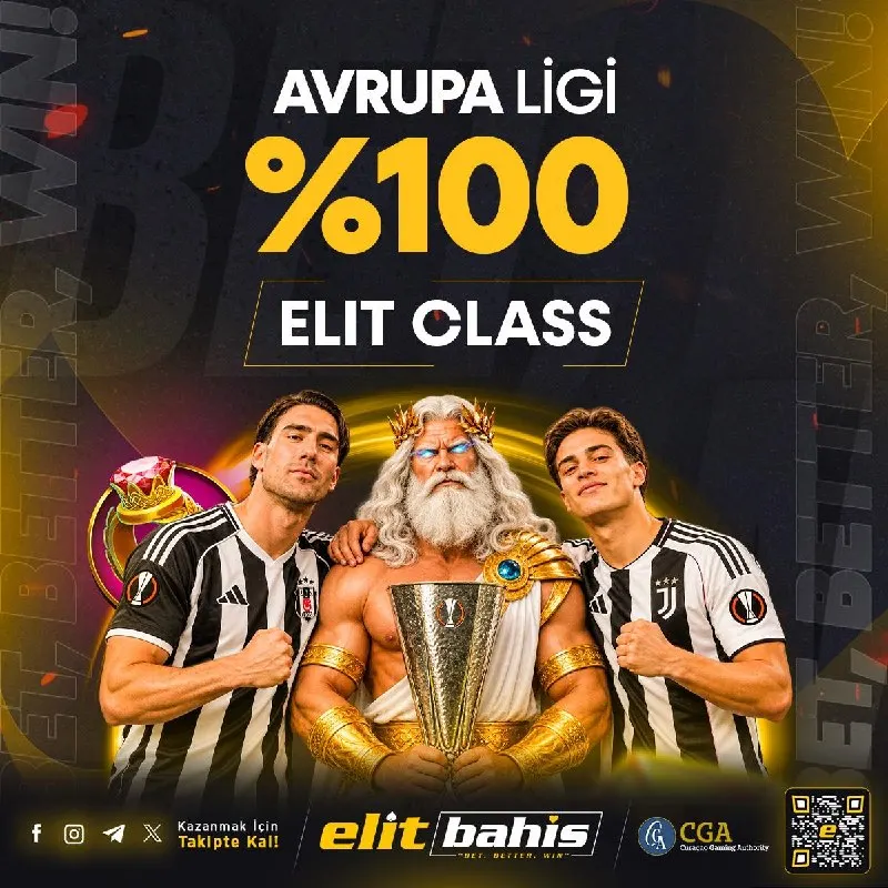 🏆 AVRUPA LİGİ’NDE ELİT CLASS FIRSATI! 🔥 Avrupa Ligi heyecanı başlarken, %100 Elit Class…