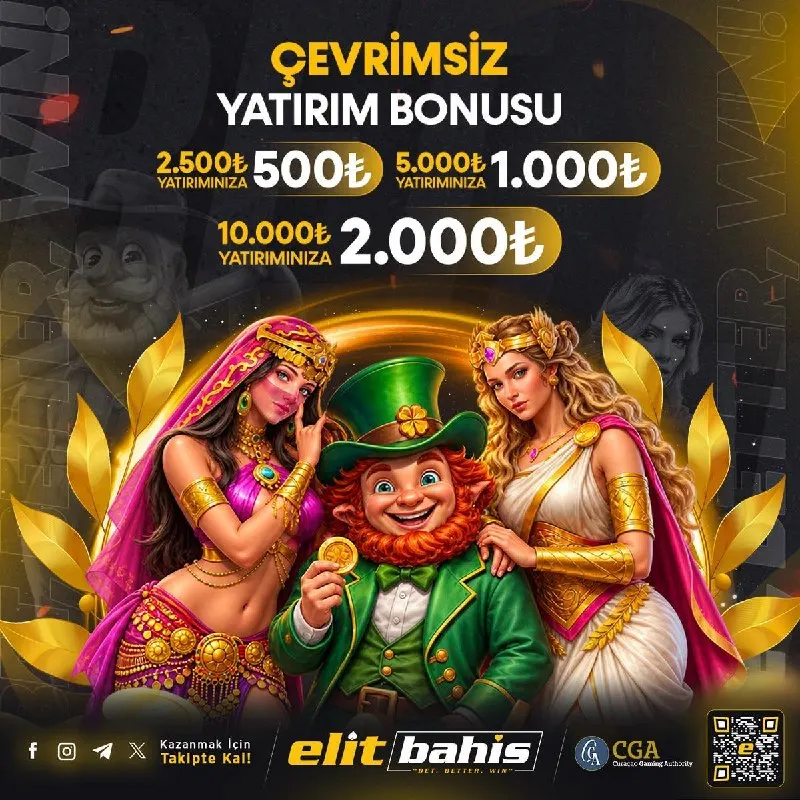 🔥 YATIRIM YAP, BONUSUNU AL! Elitbahis’te yatırımına ekstra destek geliyor! 💰 Üstelik…