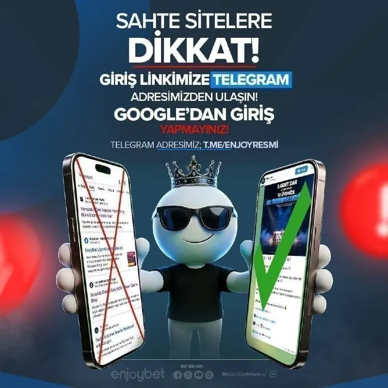 SAHTE SİTELERE DİKKAT ! 🚨 ⚠️ Değerli Üyelerimiz, Google aramalarında üst sıralarda çıkan…