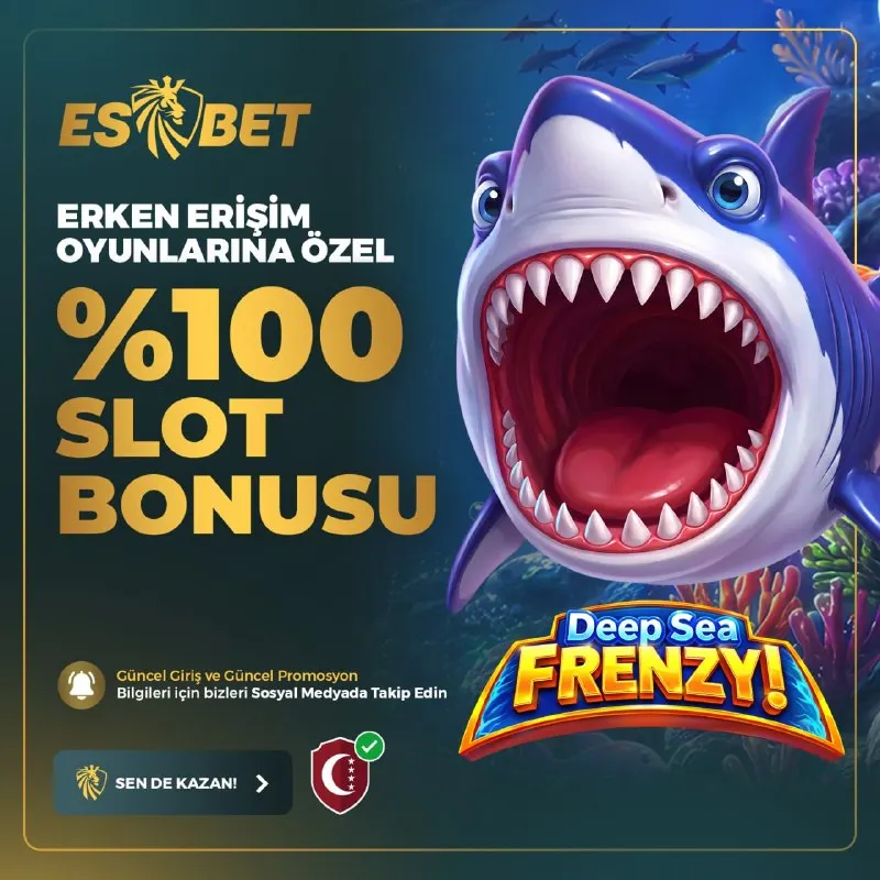 👑DERİNLİKLERDE YENİ BİR HEYECAN DEEP SEA FRENZY👑 Okyanusun derinliklerinde güçlü…