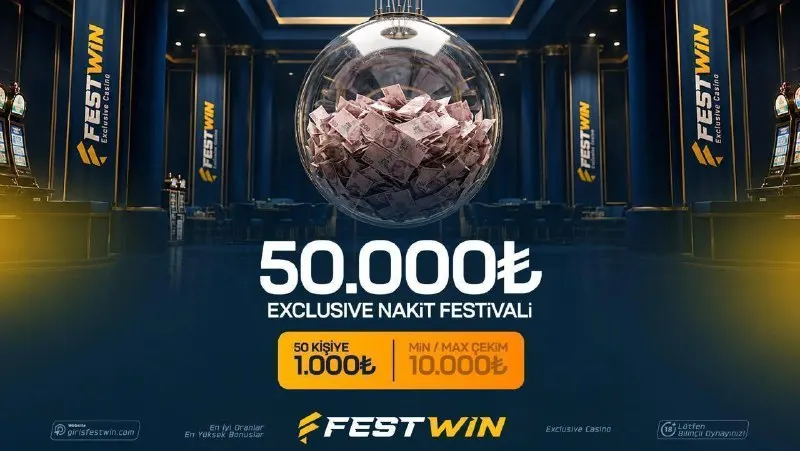 50.000₺ NAKİT DROP! 🎁 50 Kişiye 1.000₺ Nakit 💸 Min-Max 10.000₺ Çekim! 🚨 25 Eylül 2026…