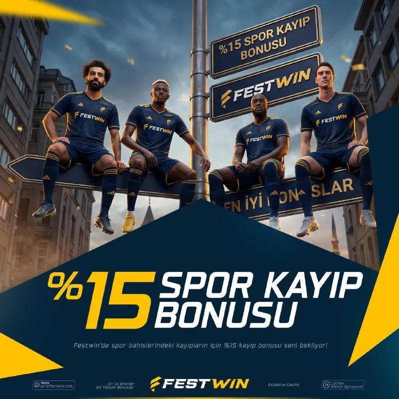 ⚽️ %15 Spor Kayıp Bonusu 💎 Spor Bahislerinde Şans Senden Yana Olmadıysa Üzülme! ⭐️…