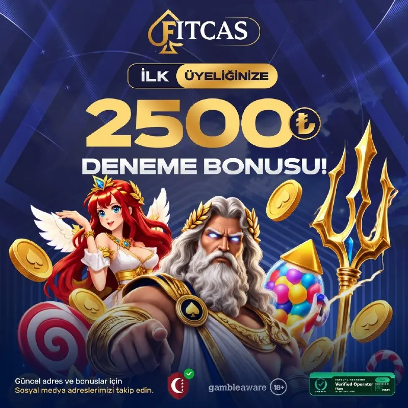 🎁 2.500₺ DENEME BONUSU 🎁 🆓 Fitcas'a Yeni Katılanlara Özel, 500 Freespin Anında Hesabında!…