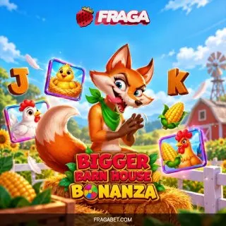 🐔 Bigger Barn House Bonanza çiftliğine hoş geldin! 🌾 Makaraları döndür, bonus…