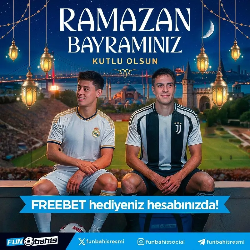 🎁Ramazan Bayramı Hediyesi!🎁 Aktif oyuncularımızın FreeBet hediyeleri hesaplarına…