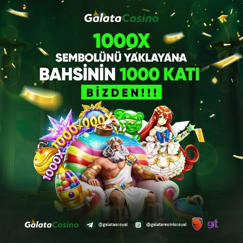 😀 1000X Heyecanı Başladı! 😀 🎰 Pragmatic Play slotlarında 1000X sembolünü yakala, bahsinin…
