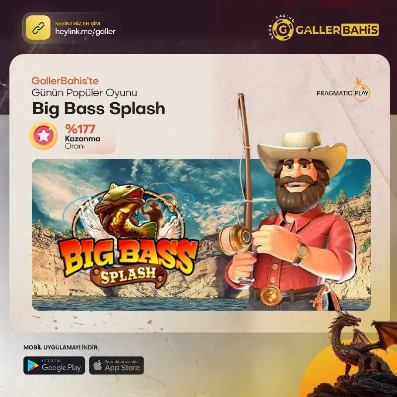 🎰 GallerBahis’te günün popüler oyunu 🎣 Big Bass Splash 🎣 ➡️ GallerBahis gördüğünüz değil…