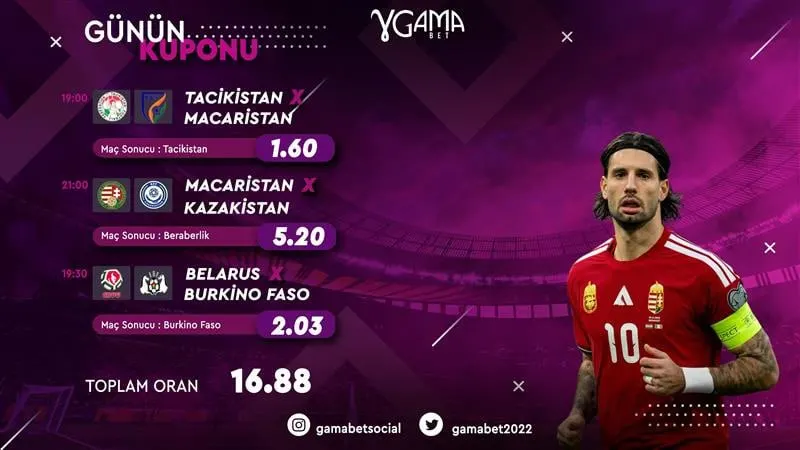 Gamabet Telegram paylaşımı