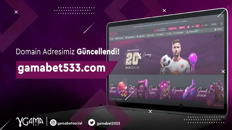 Gamabet Telegram paylaşımı