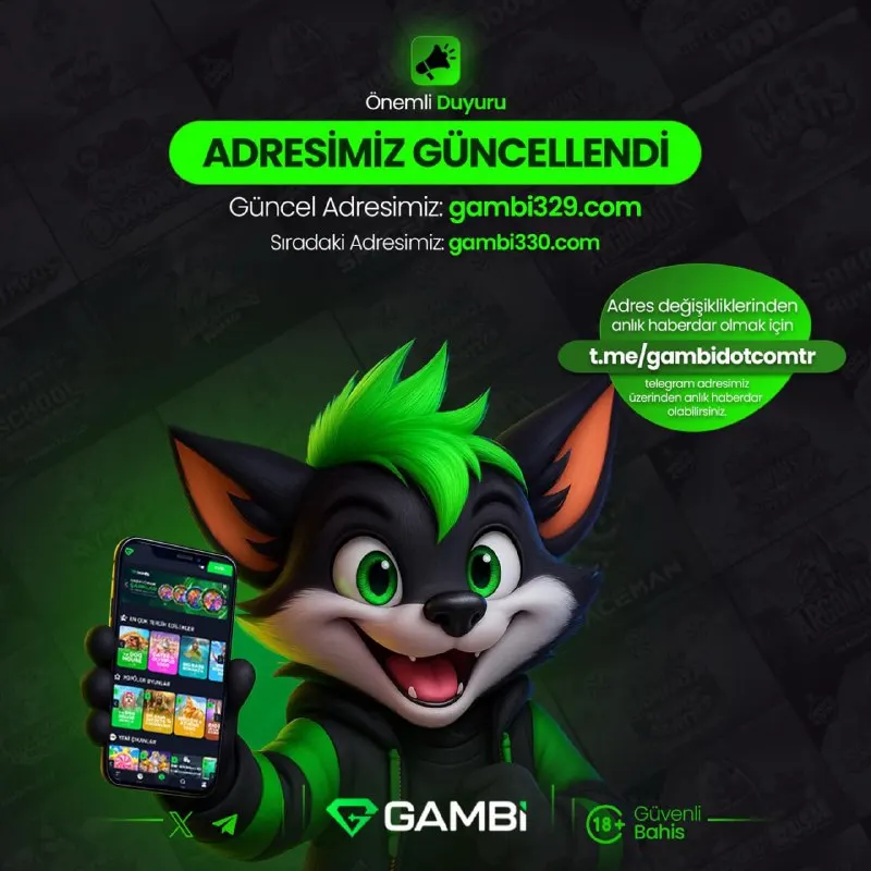 🚨✨ GAMBI ADDRESS UPDATED! ✨🚨 The adventure continues at full speed! ⚡️🎯 Our new login…