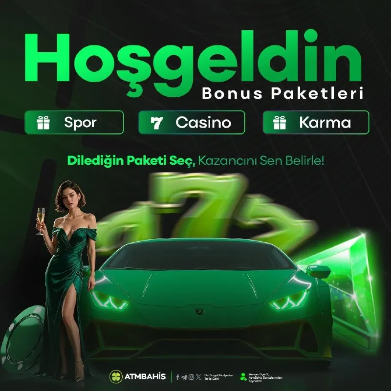 ATM BAHİS’TEN 30.000 TL’YE VARAN HOŞ GELDİN BONUSU! 💯 🚀 İlk yatırımını Yap, Sana Özel Hoş…