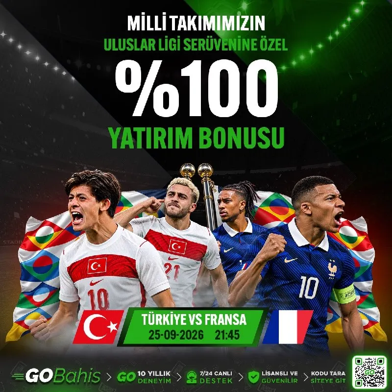 📣 Milli Takımımızın Uluslar Ligi Macerasına Özel %100 Bonus Fırsatı Başladı 🇹🇷🇹🇷 🎁 Milli…