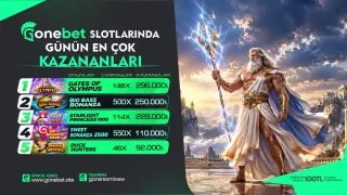 🔝 ZİRVEDEKİ KAZANÇLAR ⚡️ Slot lobisinde son 24 saatin en yüksek 5 kazancı! 👑 Gates of…