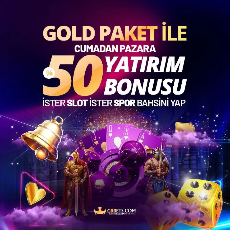 📏📏📏📏👑👑👑👑📏📏📏📏 💎 Hafta sonu🔠🔠🔠🔠 Paket 🔣5️⃣0️⃣ yatırım bonusu Grbets'de! ♥️CUMA'dan PAZAR'a…