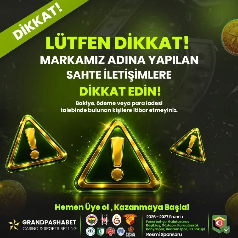 🔒 GÜVENLİĞİNİZ BİZİM İÇİN ÖNEMLİ! 🔒 ❕Markamız adına sizinle iletişime geçen ve…