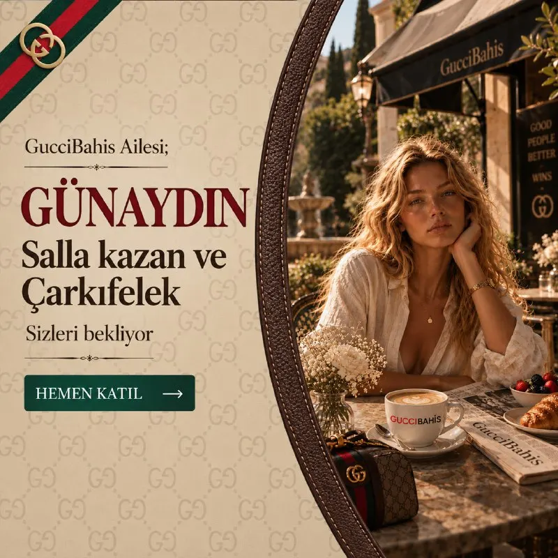 🦁 Günaydın Guccibahis Ailesi! 💵 Yeni güne, yeni şanslara ve yeni fırsatlara merhaba. 🔆…
