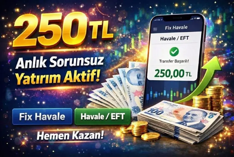 🚨 Şimdi Hanedanbet'te Büyük Fırsat! 🚨 🎯 Hemen Havale ile Minumum 250₺ yatırım…