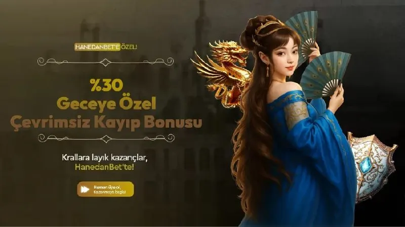 🌙 %30 GECEYE ÖZEL KAYIP BONUSU 🌙 🔥 GECEYE ÖZEL FIRSAT! 🌙 Geçerli Saatler: 00:00 – 08:00…