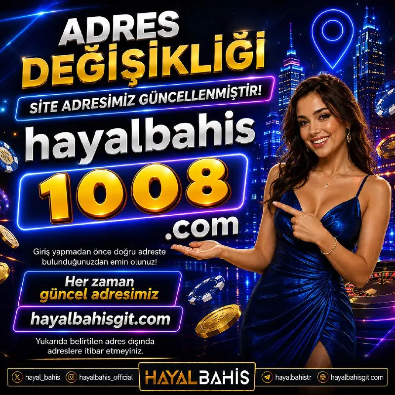 📢 ÖNEMLİ DUYURU 📢 Erişim adresimiz güncellendi ‼️ Giriş⏬ https://hayalbahis1008.com/tr