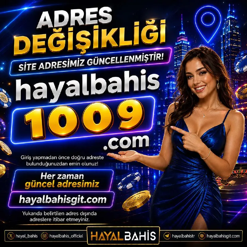 📢 ÖNEMLİ DUYURU 📢 Erişim adresimiz güncellendi ‼️ Giriş⏬ https://hayalbahis1009.com/tr