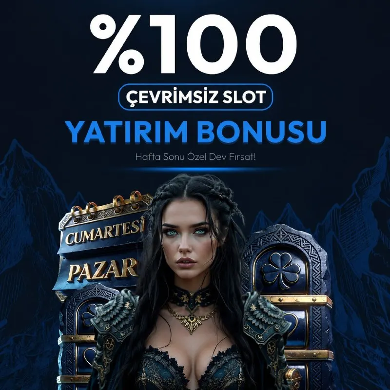 💰%100 ÇEVRİMSİZ SLOT YATIRIM BONUSU! HAFTASONU HEPBET'TE DEVLEŞİYOR! 📈Avantajlı seçim ile…