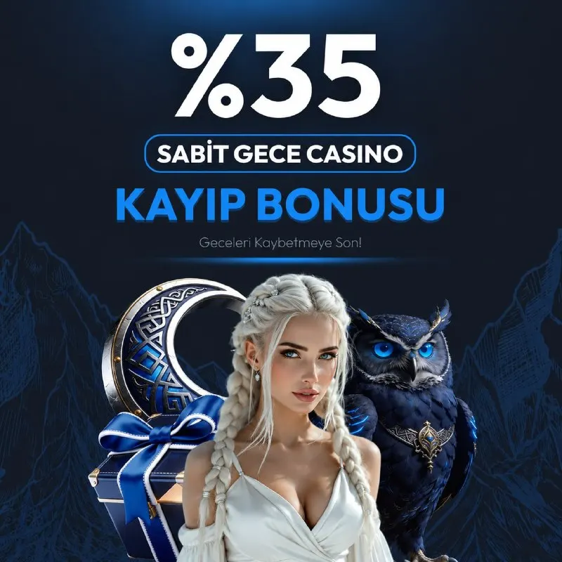 🌙 %35 ÇEVRİMSİZ KAYIP BONUSU 🚨 GÜNAH SAATLERİ BAŞLADI 🚨 01:00 - 08:00 Saatleri Arasında…