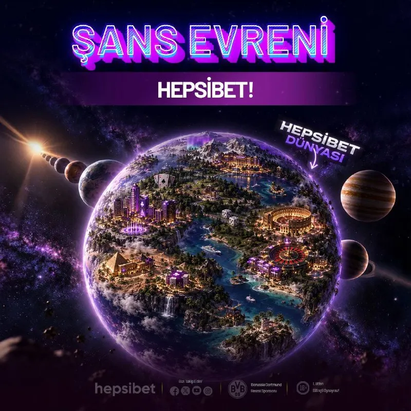 🌌 ŞANS EVRENİ SENİ BEKLİYOR! Sınırların ötesinde, eğlencenin ve heyecanın buluştuğu…