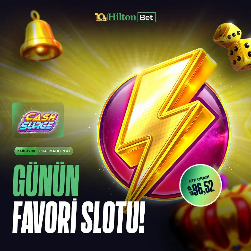 🔥 GÜNÜN KAZANDIRAN SLOT OYUNU SENİ BEKLİYOR! ⚡️ Cash Surge ile elektrik akımını yüksek…