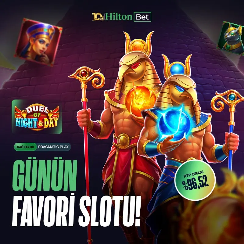 🔥 GÜNÜN KAZANDIRAN SLOT OYUNU SENİ BEKLİYOR! 🌗 Duel of Night & Day eşliğinde tanrıların…