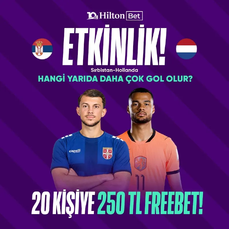 ⚡️ GÜNÜN ETKİNLİĞİ HAZIR! 🌟 Sırbistan - Hollanda | Hangi Yarıda Daha Çok Gol Olur? 💰…