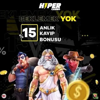 💲 Kaybınız, kazancınız olabilir! 😌 Her yatırımına %15 kayıp bonusu ile yeniden kazanma…