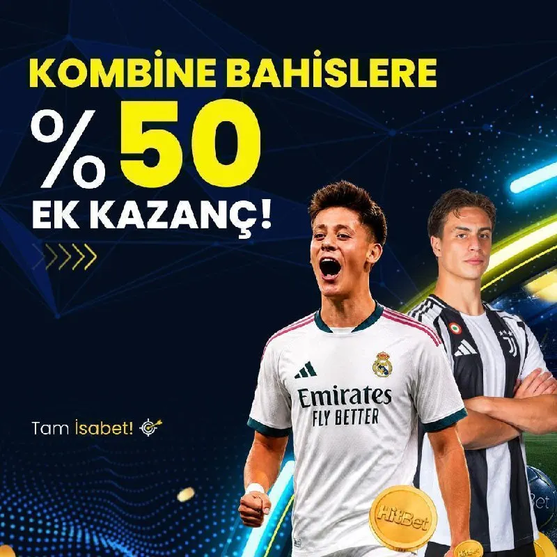 💛 Kombine Bahislere Ek Kazanç HitBet’te! ⚽️ 1.50 ve üzeri oranlı maçlarla oluşturacağın…