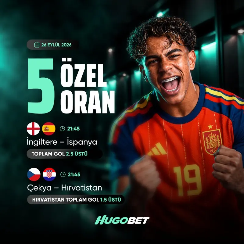 💚 ULUSLAR LİGİ HEYECANI, EN ÖZEL ORANLAR HUGOBET'TE! ÖZEL ORANLAR AKTİF, SEN NEREDESİN?…
