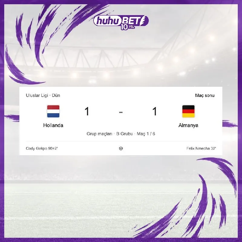 ⚽ Skoru Bildin mi? 1250₺ Senin! Maç Tahminini Yap, Ödülü Kap! Etkinliğimiz sona erdi 🏆…