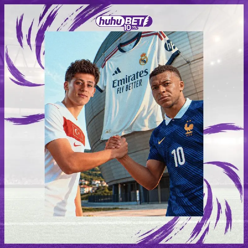 İki dost. İki Madridista. Arda & Mbappe ikilisi, bu akşam rakip olacak. HuhuBet.online