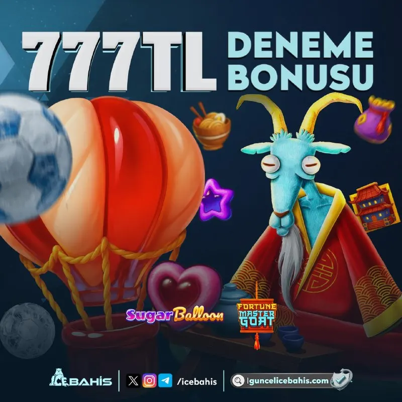 🥶🎁🎁🎁 🍭 777TL DENEME BONUSU! 🍭 ✨ Slot ya da spor, 777₺ bedava bakiyeni hemen kap! 💰 🎈…