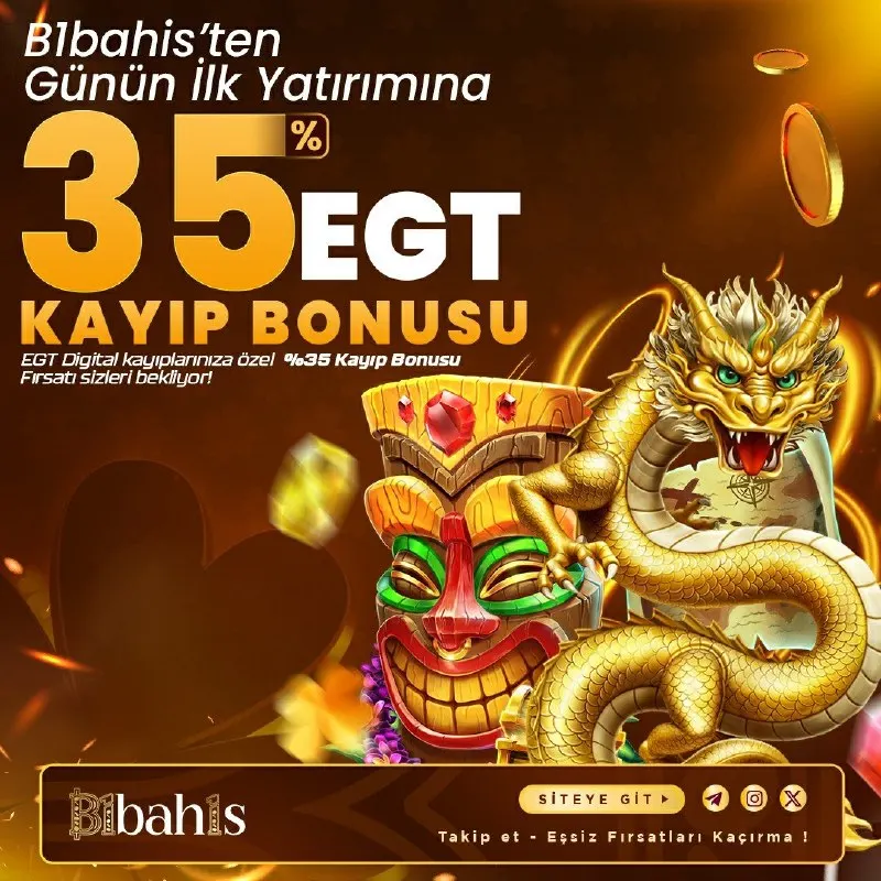 % 3 5 K A Y I P B O N U S U ile 10000 TL KAZAN 📢Günün temposunu değiştir ❇️ 😊EGT Digital…