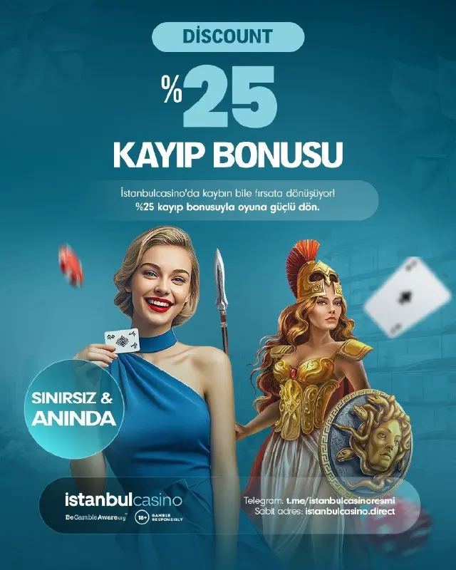 KAZANMAK İÇİN TEK ADRES ✨ İSTANBUL CASİNO ✨ Üst limiti olmayan, sınırsız bir destek!…
