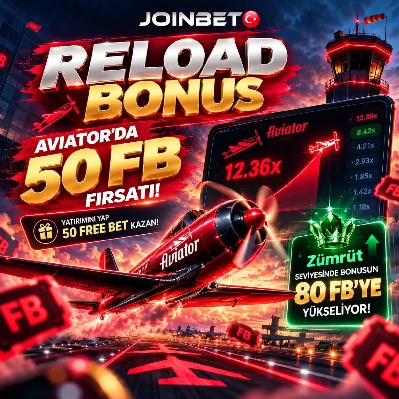 🧡AVIATOR’DA 50 FREEBET FIRSATI! 😀 Şimdi yatırımını yap, 50 Free Bet’i kap! 👩‍👦🧳…