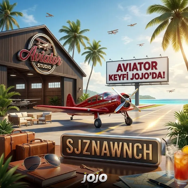 🔥 Uçuş rotası belli: Jojo! ✈️ Aviator heyecanı başlıyor. Şimdi uçuş zamanı! 💚 Jojo'ya Git…