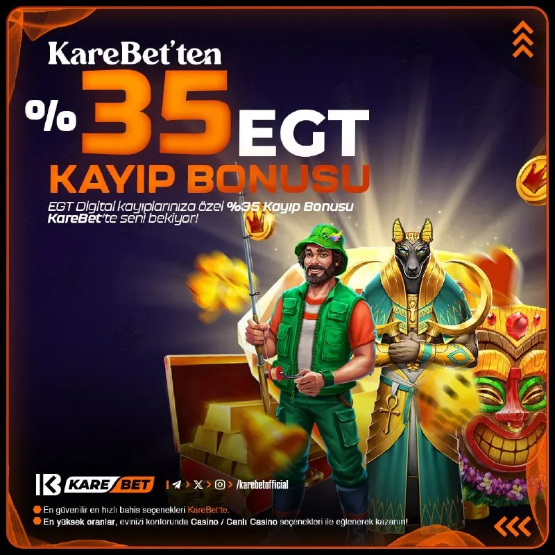 % 3 5 K A Y I P B O N U S U ile 10.000 TL KAZAN 📢Günün temposunu değiştir ❇️ 😊EGT Digital…