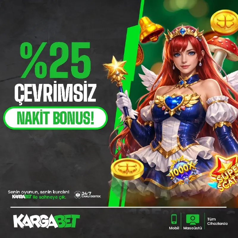 🍉🍐🍐 ÇEVRİMSİZ NAKİT BONUS ! ➡️KargaBet'le Her Yatırım Daha Güçlü! ℹ️ Detaylar…