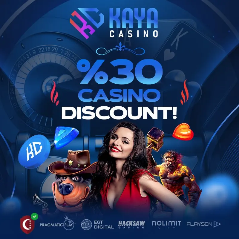 👑 %30 DİSCOUNT KAYA CASİNO'DA! 👑 🎉 %30 DİSCOUNT ile kayıplar artık dert değil! 🚀 Çevrim…