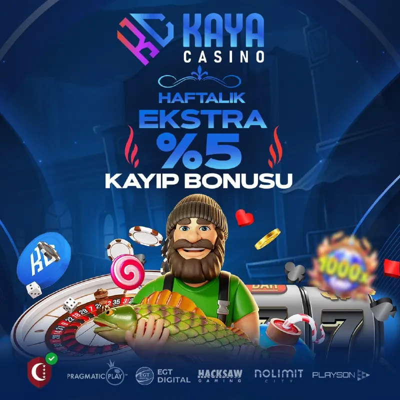 💸 Haftalık %5 Ekstra Kayıp Fırsatı KAYA Casino’da! 🎰🔥 Geçen hafta kayıp mı yaşadın?…