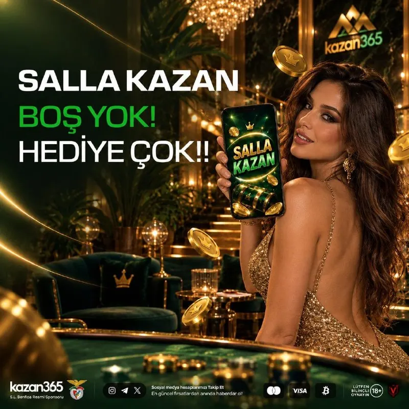☘☘☘☘☘ ☘☘☘☘☘ 📱Telefonunu salla, sürpriz ödülleri yakala! 📱 Kazan365’in eğlenceli Salla…