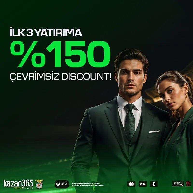 🔣1⃣5⃣0⃣ 🔤🔤🔤🔤🔤🔤🔤🔤 🎉İlk Üç Yatırımına %150 Çevrimsiz Discount! 💵 💚Kazan365’te kazanmaya…