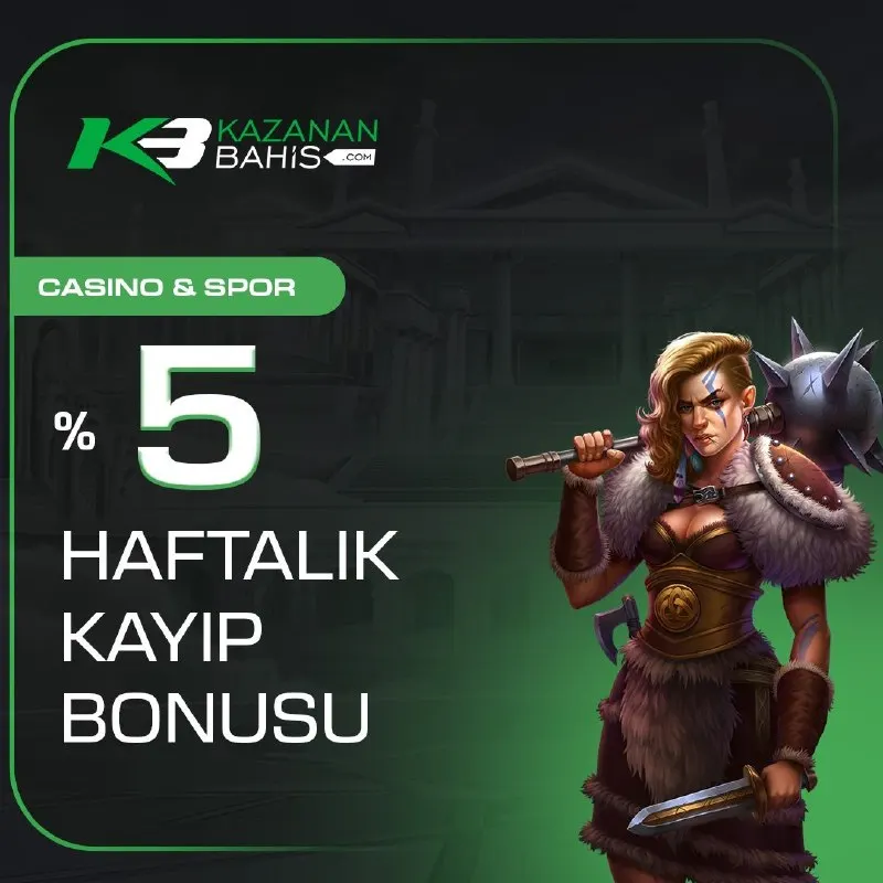 Haftalık kaybınızı almayı unutmayın! Güncel adresimiz www.kazananbahis453.com