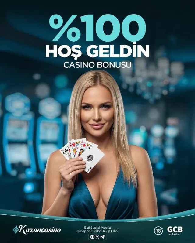 🎰 KazanCasino'da %100 Hoş Geldin Casino Bonusu! ⚡️ İlk yatırımınızda %100 bonus kazanarak…