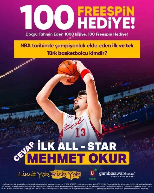 🎉 ETKİNLİĞİMİZ SONUÇLANDI! 🎉 NBA’de şampiyonluk yaşayan ilk ve tek Türk basketbolcu…