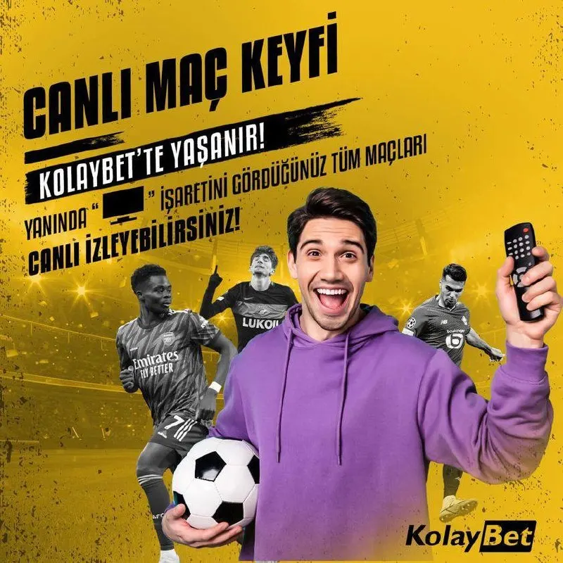 ⚽️🔥 CANLI MAÇ KEYFİ BURADA! 🔥⚽️ 📺 KolayBet’te maç heyecanı kesintisiz yaşanır! 🎯 İzle…